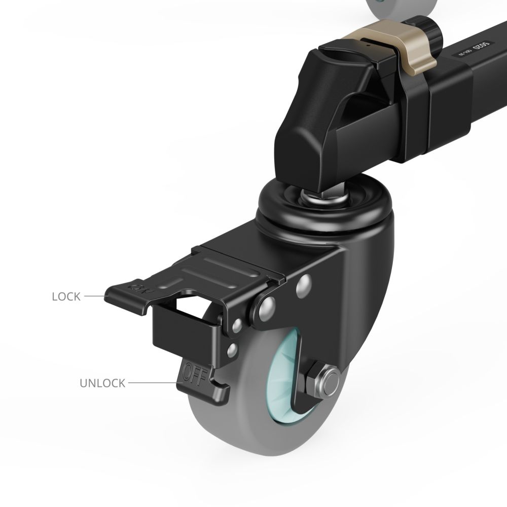 SmallRig 5020B Quick-Lock Photography Heavy Duty Tripod Dolly