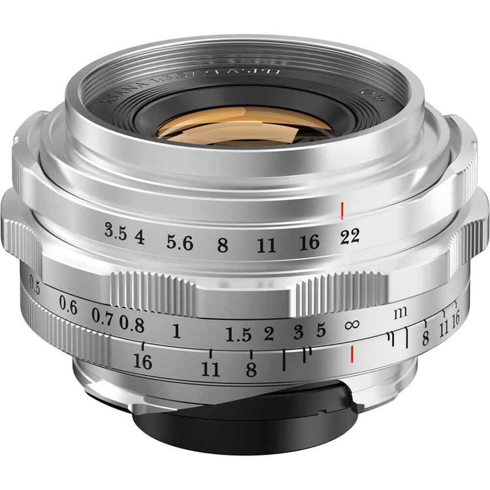Thypoch Ksana 21mm f/3.5 with lens hood Leica M, silver