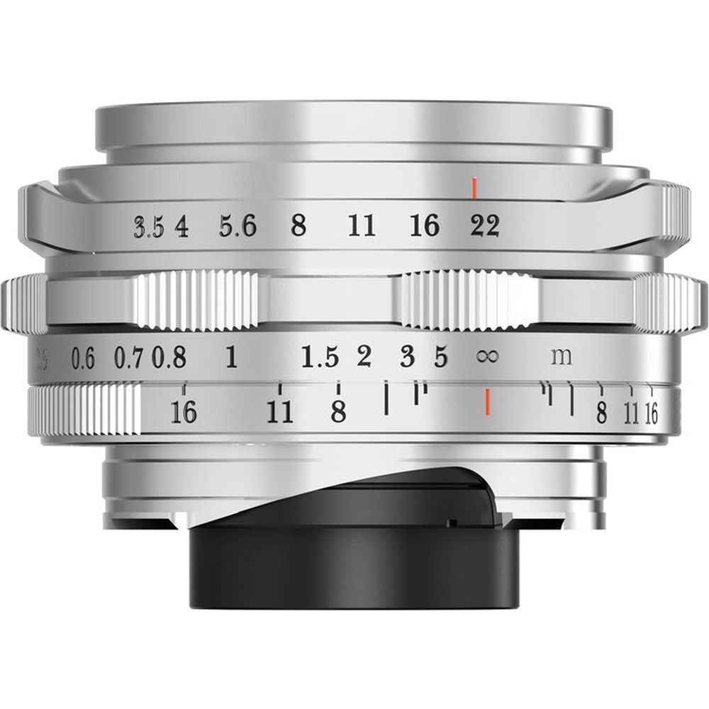 Thypoch Ksana 21mm f/3.5 with lens hood Leica M, silver