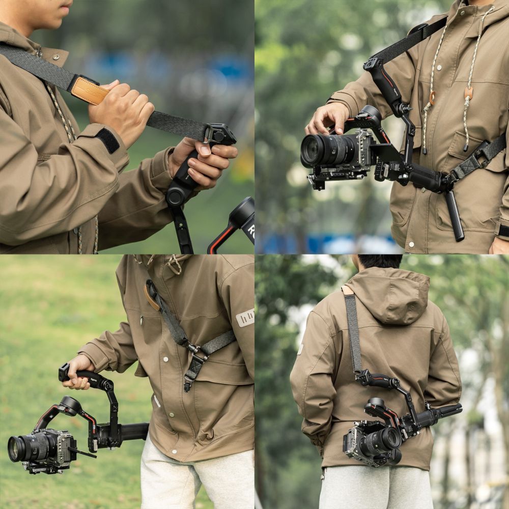 SmallRig 5362 Shoulder Strap for DJI Stabilizers, black