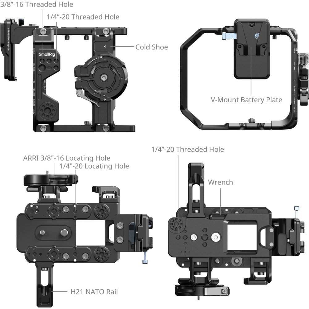 SmallRig 5801 Cage Kit for Sony FX6