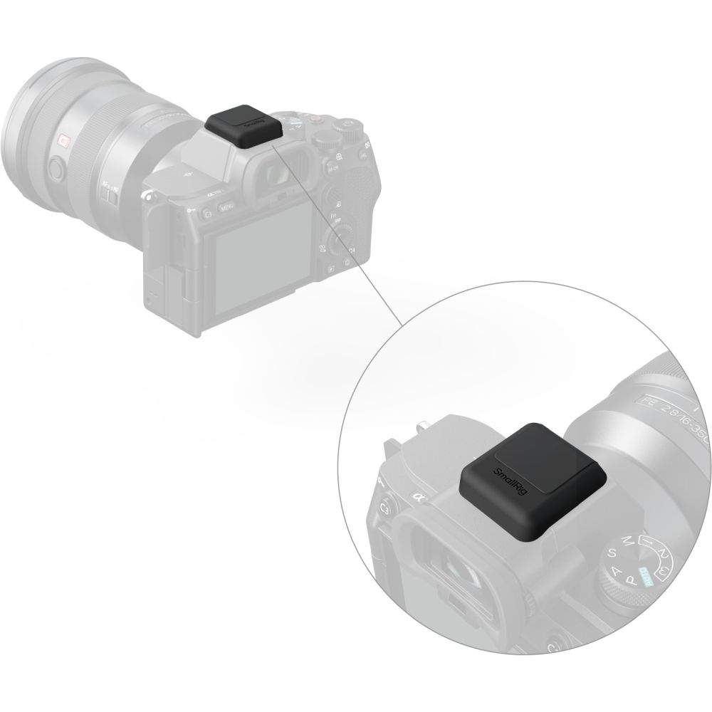 SmallRig 6247 Hot shoe Cover for Sony (2pcs, Full Black)