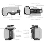 SmallRig 6381 "HawkLock" Quick Release Cage Kit for Canon EOS R6 V