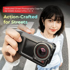 SmallRig 6371 Dedicated Street Photography Cage for DJI Osmo Action 5 Pro / 4 / 3