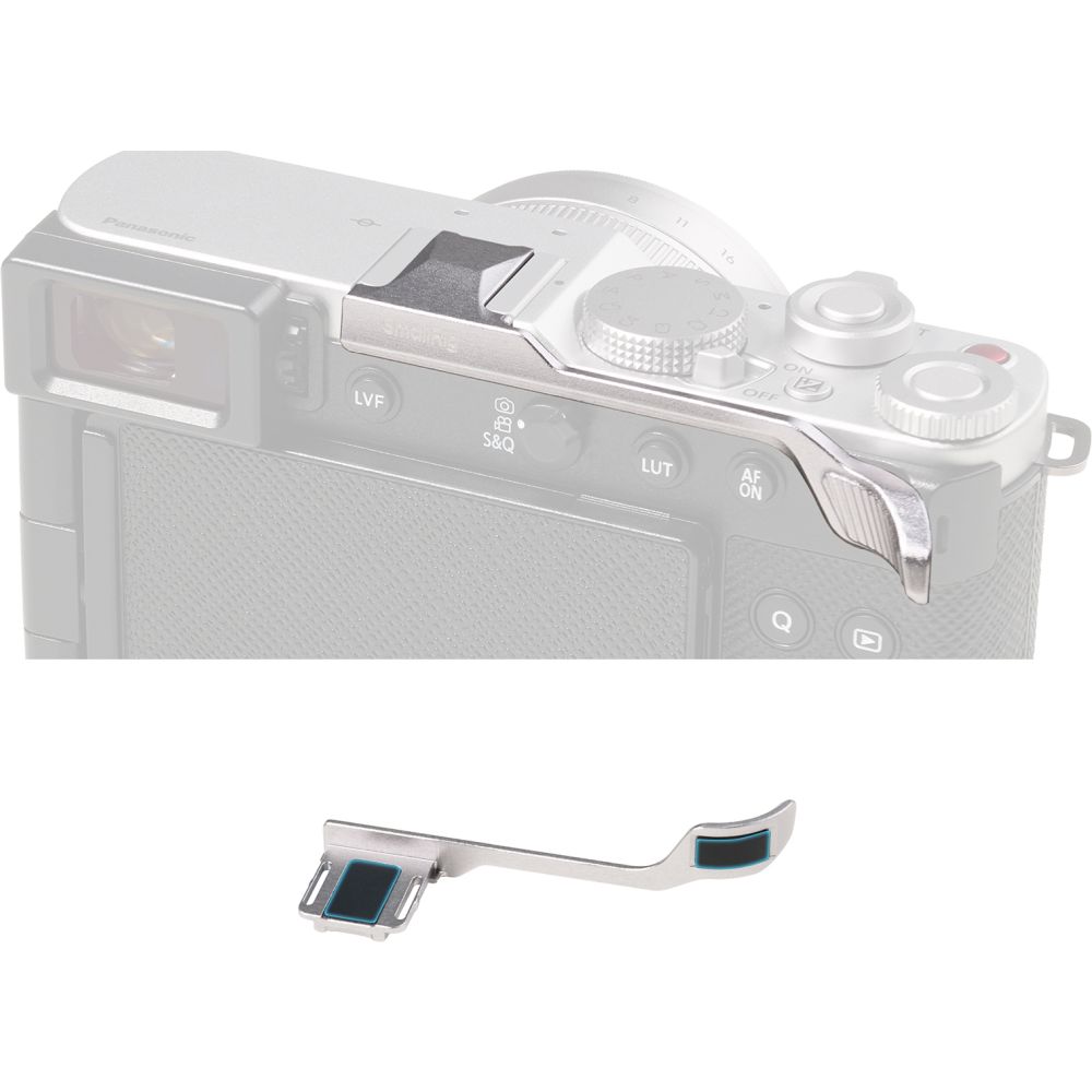 SmallRig 5703 Thumb Grip for Panasonic LUMIX L10, silver