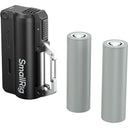 SmallRig 6091 Charger Kit incl. 2x 5000mAh 21700 Battery, Black