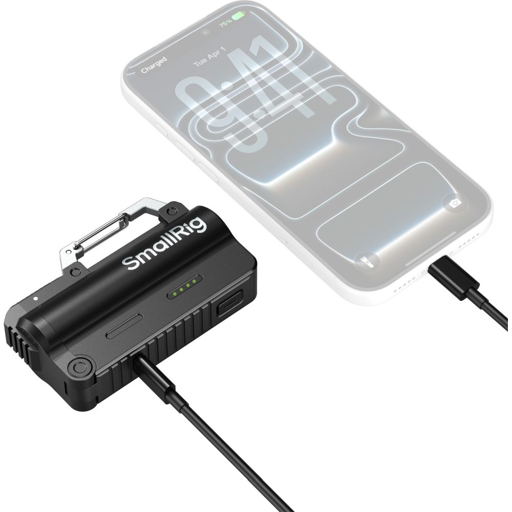 SmallRig 6091 Charger Kit incl. 2x 5000mAh 21700 Battery, Black