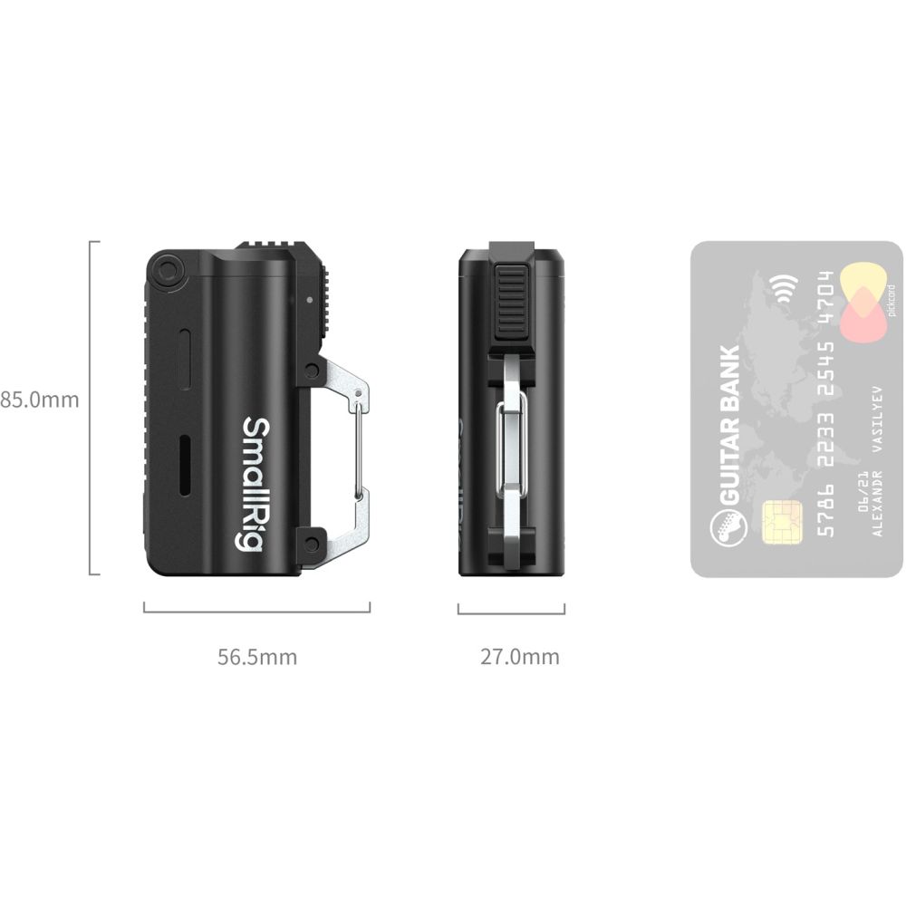 SmallRig 6091 Charger Kit incl. 2x 5000mAh 21700 Battery, Black