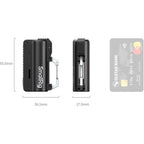 SmallRig 6091 Charger Kit incl. 2x 5000mAh 21700 Battery, Black