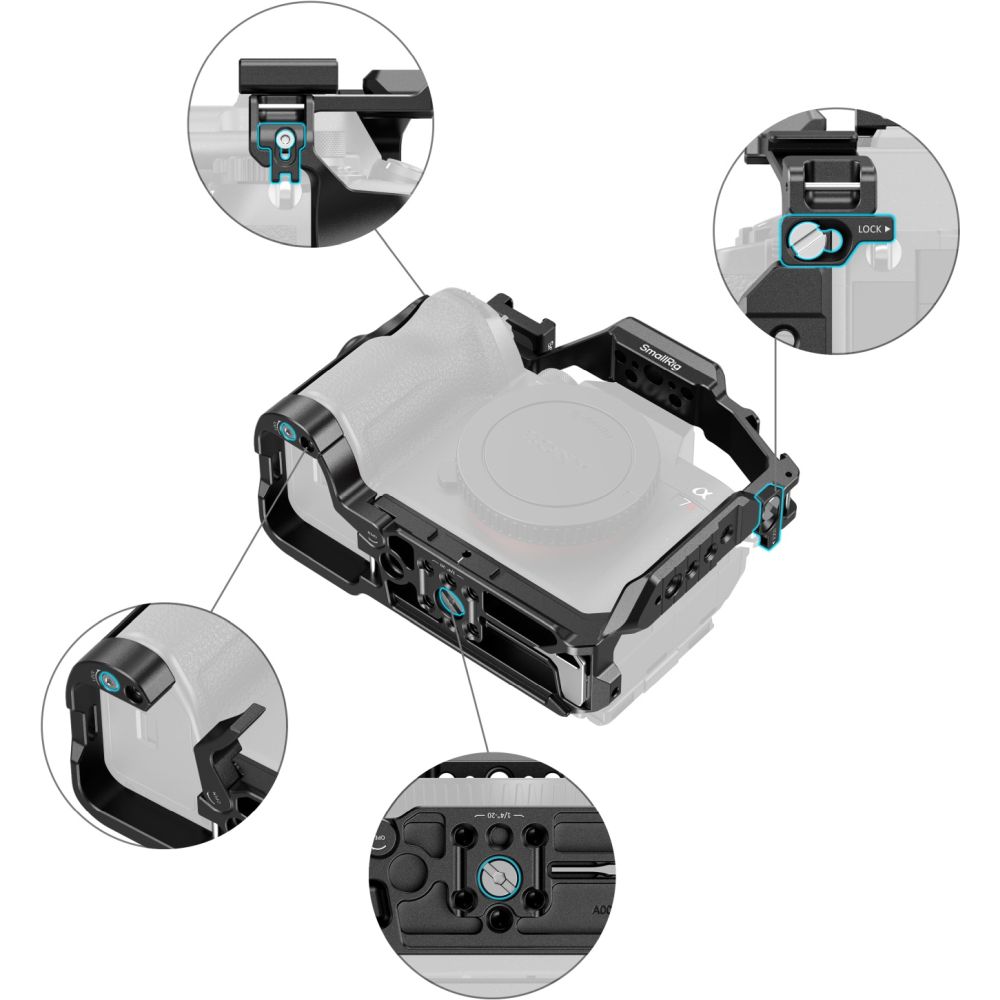 SmallRig 6704 Advanced Cage Kit for Sony Alpha 7R VI