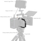 SmallRig 6702 "HawkLock" Quick Release Cage for Sony Alpha 7R VI