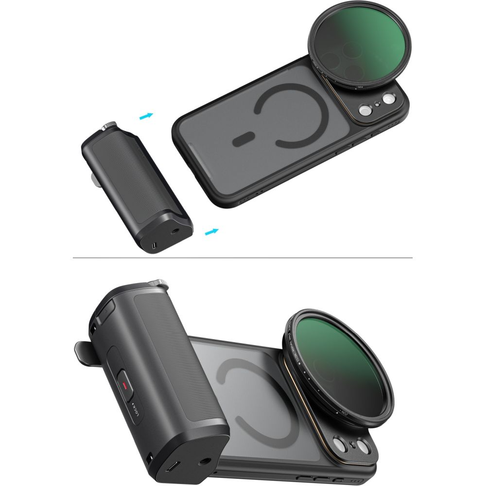 SmallRig 6301 FilMov Photography Grip Kit with Filter for iPhone 17 Pro Max