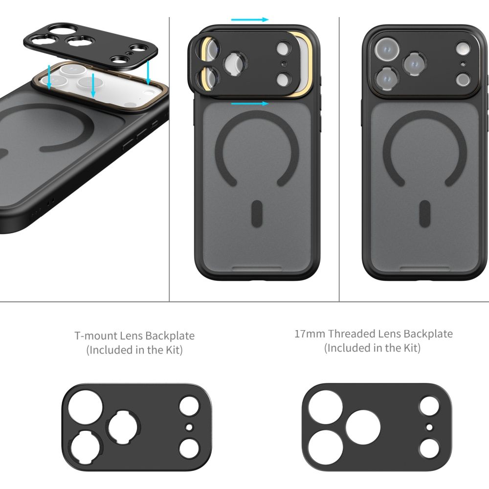 SmallRig 5554 FilMov Photography Grip Kit for iPhone 17 Pro Max
