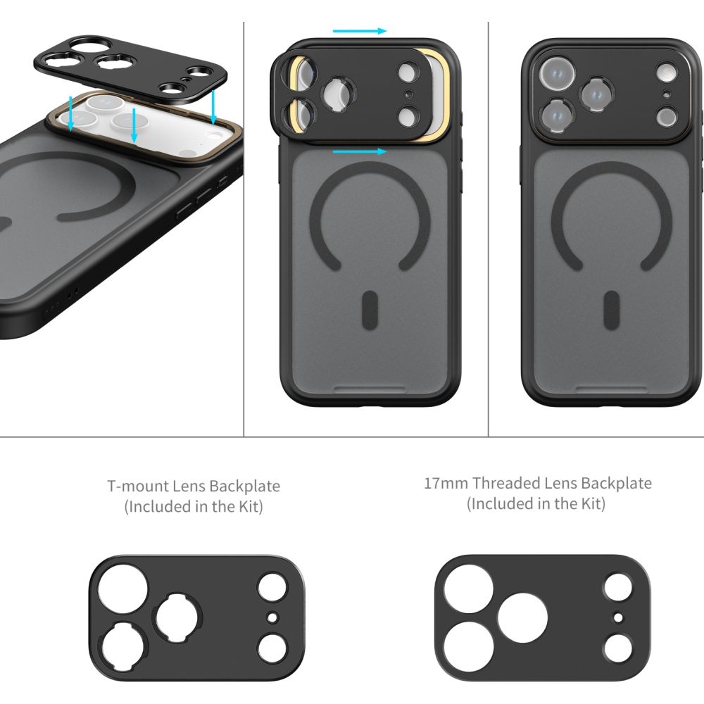 SmallRig 5553 FilMov Photography Grip Kit for iPhone 17 Pro