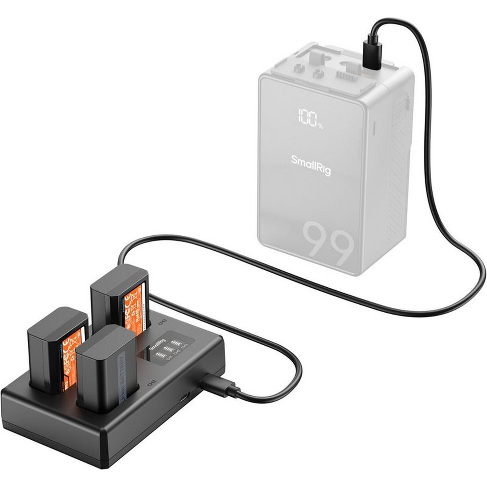 SmallRig 6019 Camera Battery Kit for Sony NP-FW50