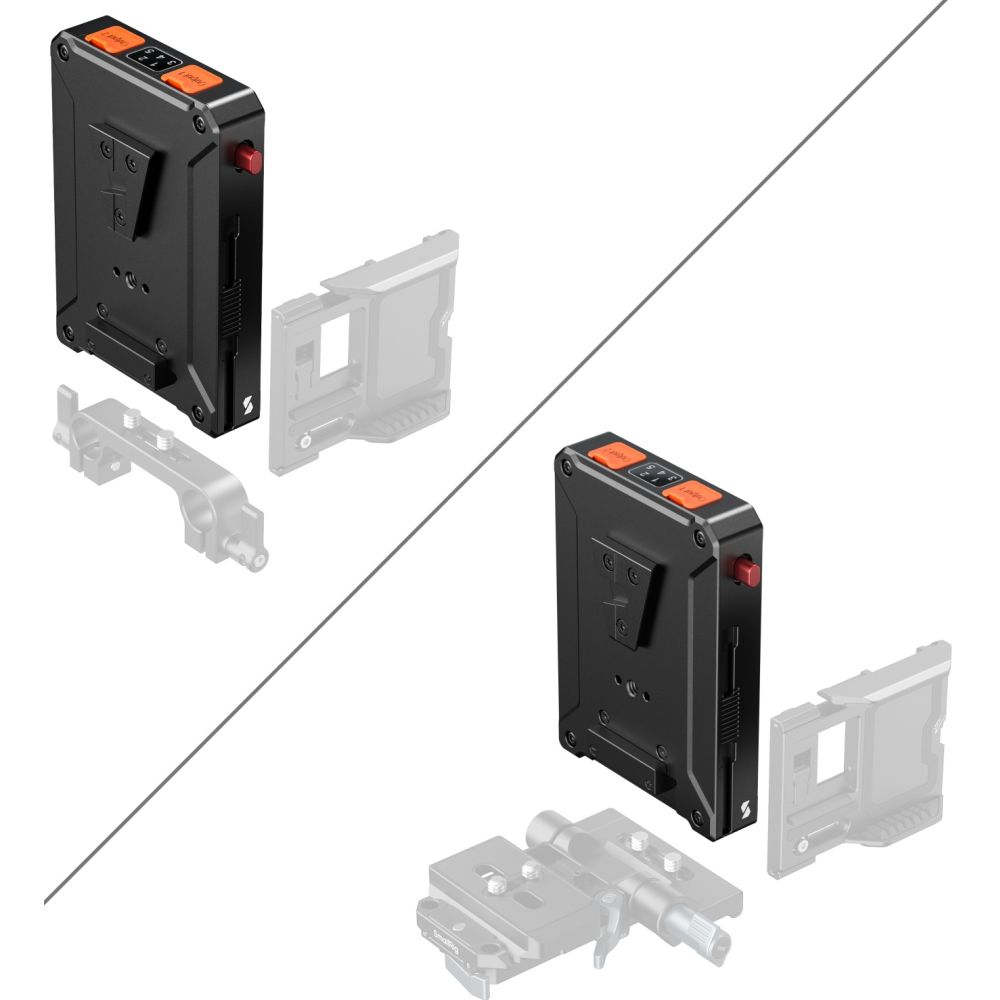 SmallRig 5653 Intelligent Power Management V-Mount Battery Adapter Plate (Basic Edition)