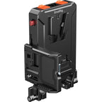 SmallRig 5881 Intelligent Power Management V-Mount Battery Adapter Plate (With 15mm Dual Rod Clamp)