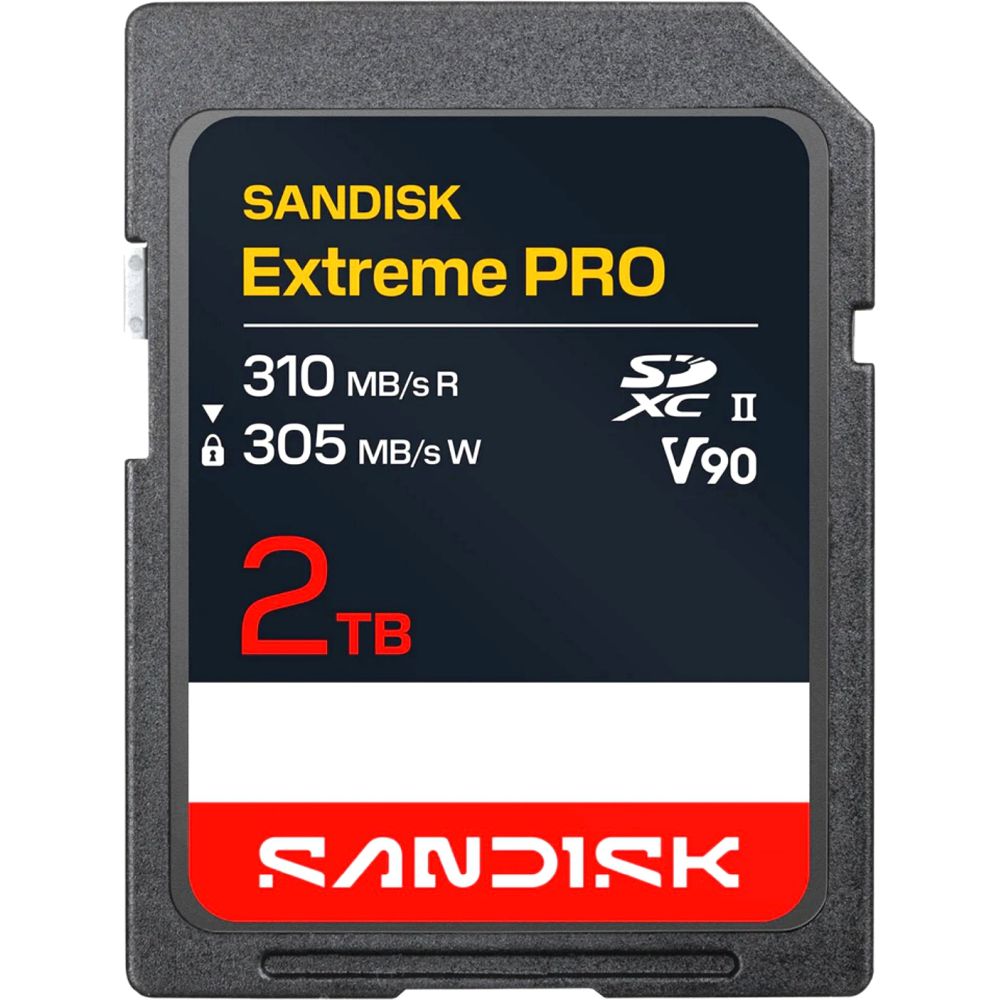 SanDisk Extreme PRO 2TB SDXC 310MB/s UHS-II V90