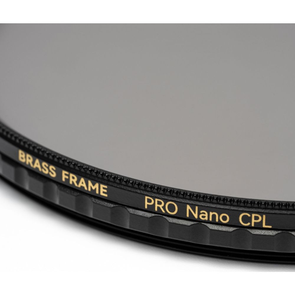 NiSi True Color Pro Nano CPL 62mm (Brass Frame)