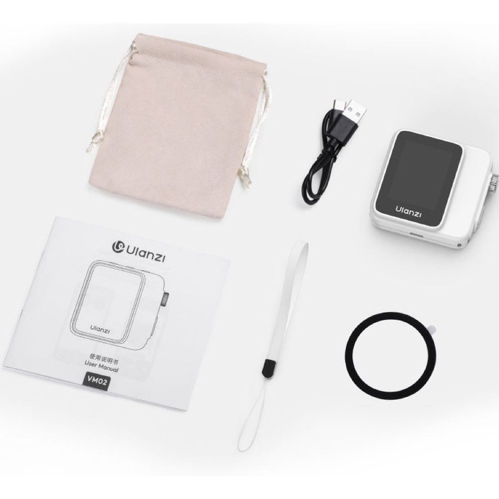 Ulanzi VM02 Wireless Magnetic Selfie Monitor Screen - White