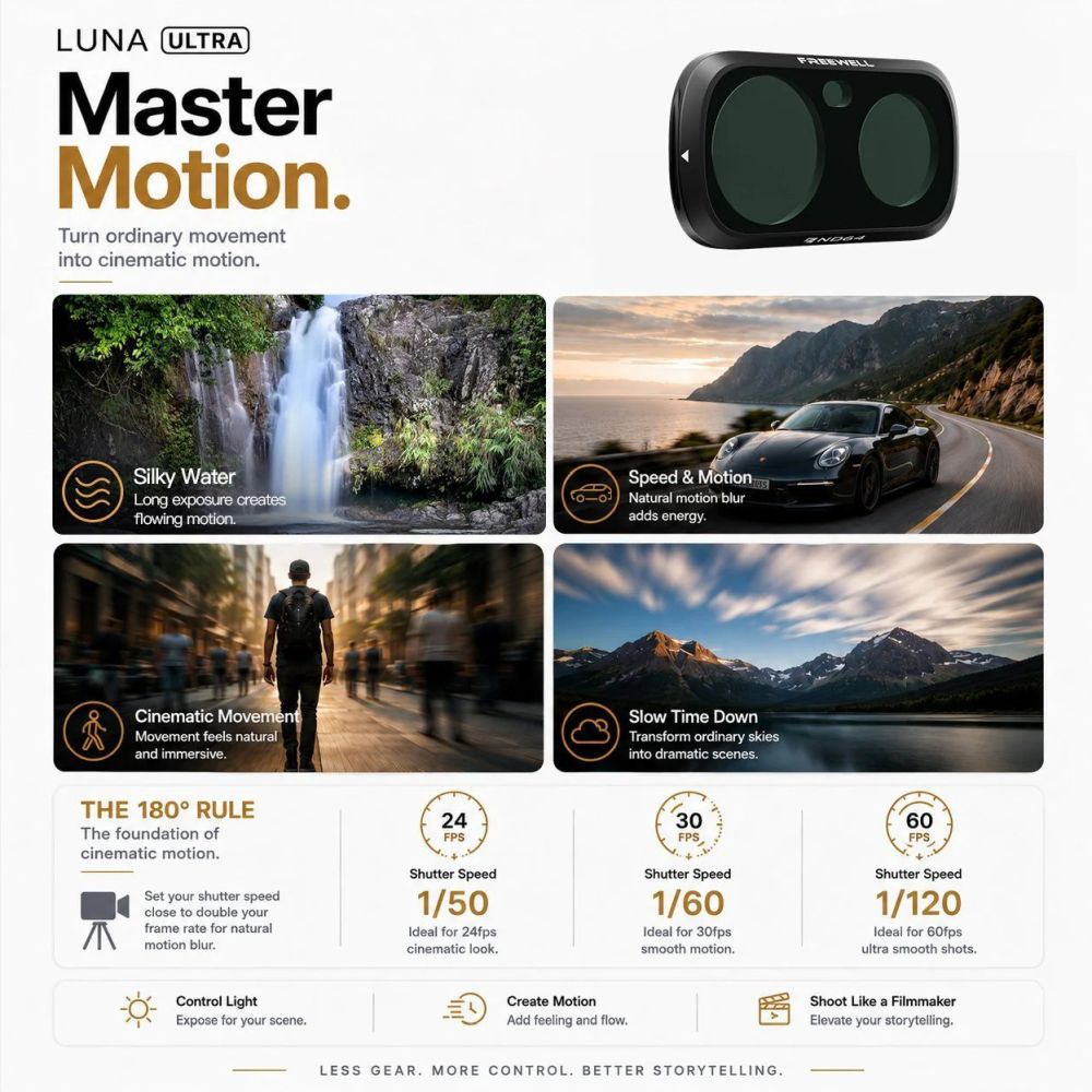 Freewell Insta360 Luna Ultra Filters - Standard day - 4Pack