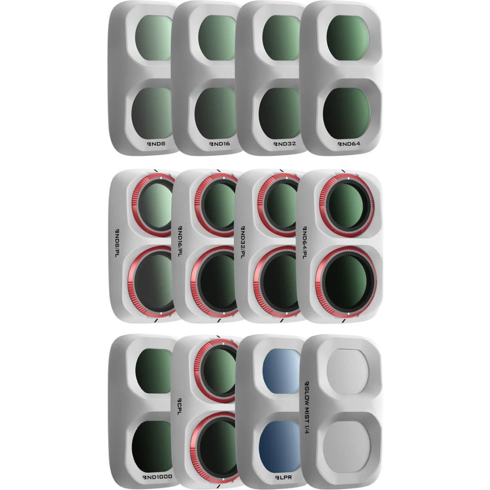Freewell Osmo Pocket 4P Filters - Mega Kit -12Pack - White