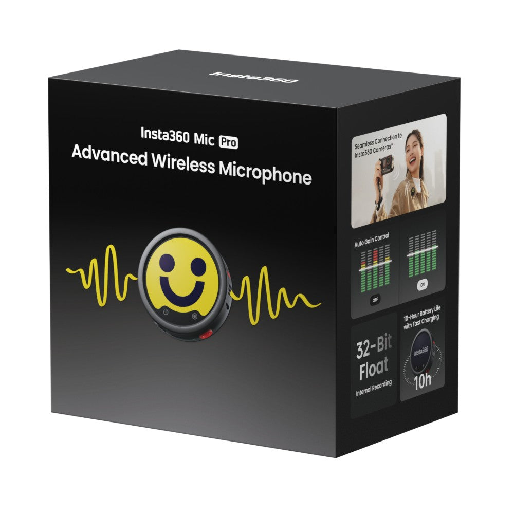 Insta360 Luna Ultra Standard + Mic Pro Transmitter Bundle - Black
