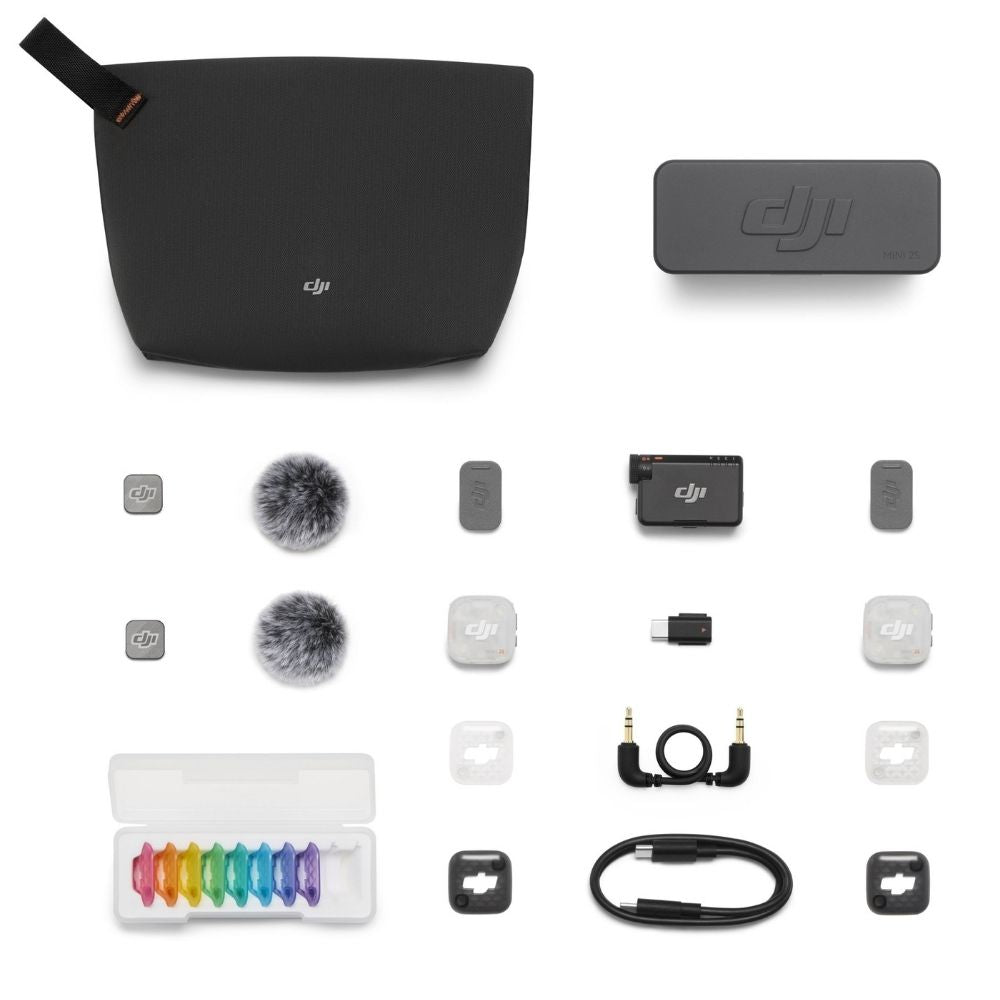 DJI Mic Mini 2S (2 TX + 1 RX + Charging Case)