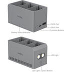 SmallRig 6502 100W Battery Charger for DJI Mini 5 / 4 / 3 Pro