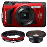 OM SYSTEM Tough TG-7 Fisheye kit - Red