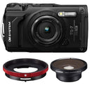 OM SYSTEM Tough TG-7 Fisheye Kit - Black