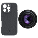 ShiftCam iPhone 16 Pro Case Dark Grey Fabric + LensUltra 16 mm Wide angle