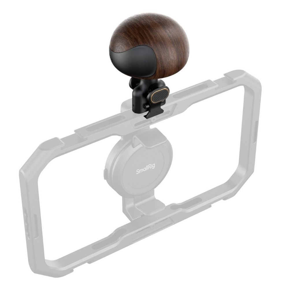 SmallRig 6047 mini Wooden Side Handle with H11 Nato Quick Release