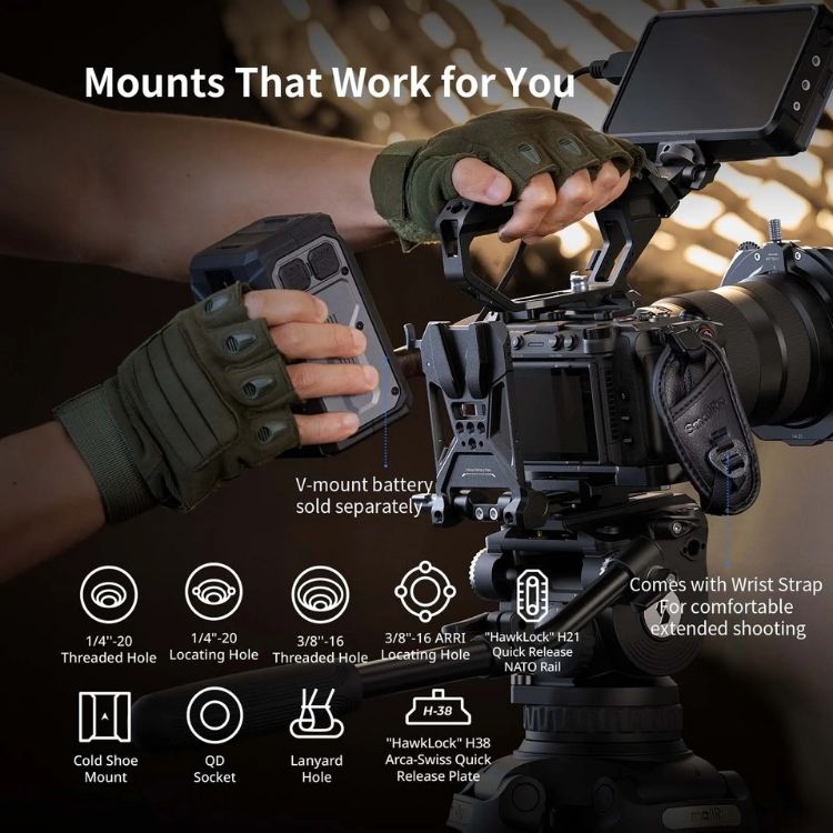 SmallRig 6778 "Hawklock" Cage Kit for Sony FX5
