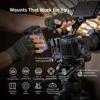 SmallRig 6924 "HawkLock" Advanced Cage Kit with Dual Rod System for Sony FX5