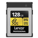 Lexar Professional GOLD CFexpress 4.0 Type B R3600/W3300 MB/s – 128GB