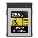 Lexar Professional GOLD CFexpress 4.0 Type B R3600/W3300 MB/s – 256GB