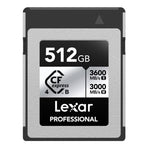 Lexar Professional GOLD CFexpress 4.0 Type B R3600/W3300 MB/s – 512GB