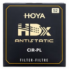 Hoya HDX Antistatic CIR-PL – 52mm