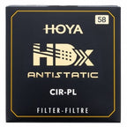Hoya HDX Antistatic CIR-PL – 58mm