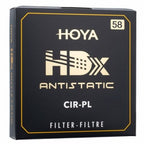 Hoya HDX Antistatic CIR-PL – 58mm