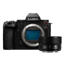 Panasonic Lumix DC-S5 II  + Lumix S 40mm f/2.0 zwart