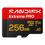 SanDisk MicroSDXC Extreme Pro 256GB UHS-I- 250/170MB/s- 5K- 4K UHD