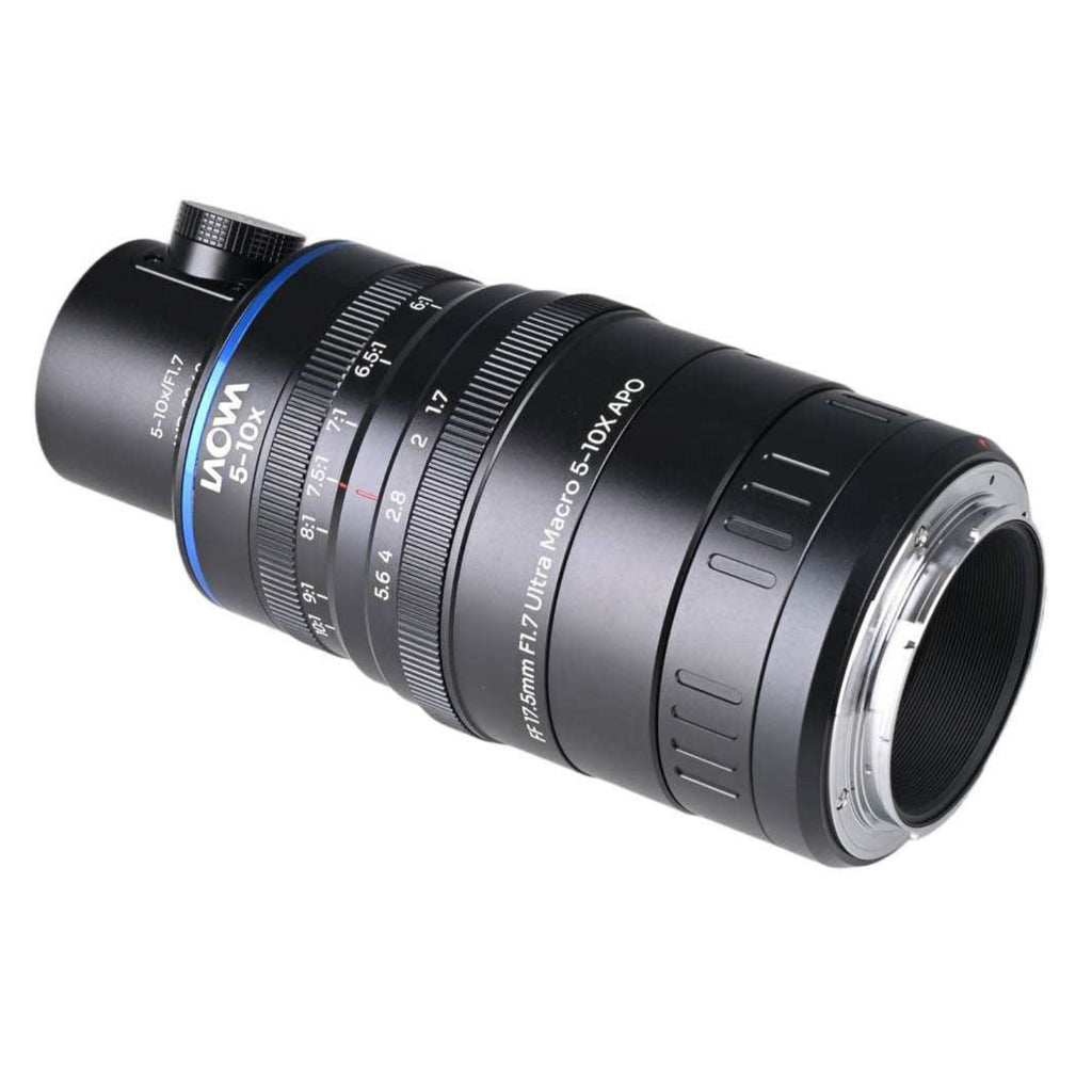 Laowa Aksen 17.5mm f/1.7 5-10X Ultra Macro APO L mount