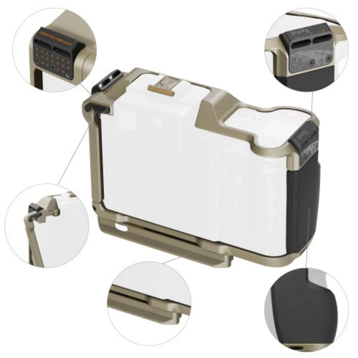 SmallRig 5928 Modular Cage for Hasselblad X2D 100c series - Tundra Green