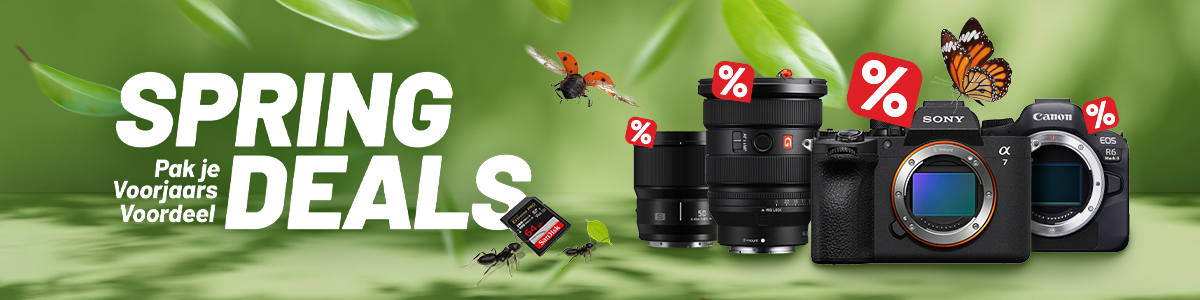 Spring Deals banner - sharp deals and cashbacks up to 650 euros